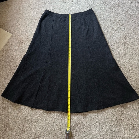 Eileen Fisher Wool Women's Skirt in Gray - Picture 5 of 9